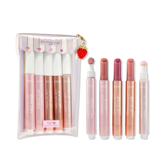 tarte Other - Tarte 8-Piece Ltd Edtn Sweet Indulgences Scented Maracuja Juicy Lip Vault, New